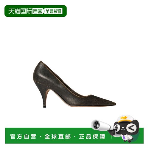 The Row 女士 Liisa 打蜡绒面革浅口鞋 F1939L846