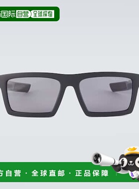 1h可退 潮奢 Prada 普拉达 男士 方框太阳眼镜 black黑色 舒适时