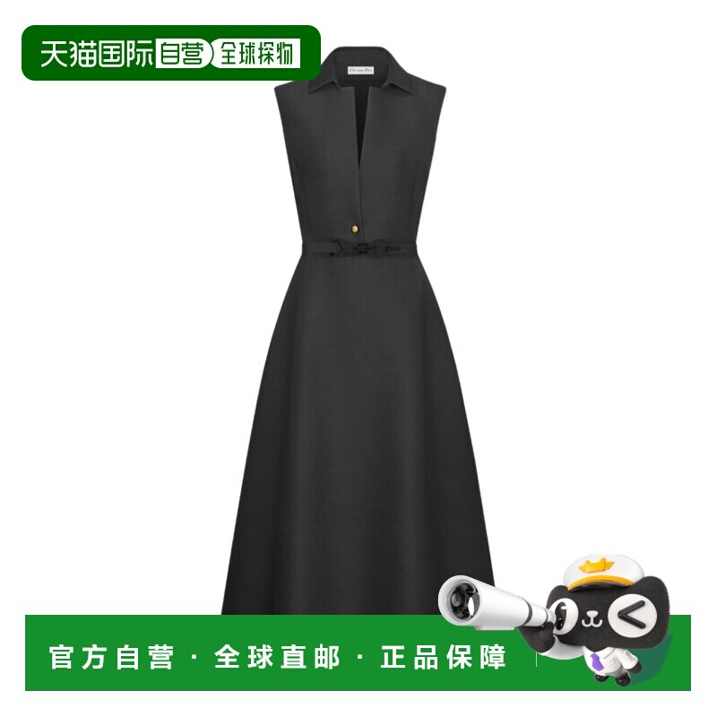 1h可退 奢淘 Dior 系腰带中长连衣裙 女 451R77A1212