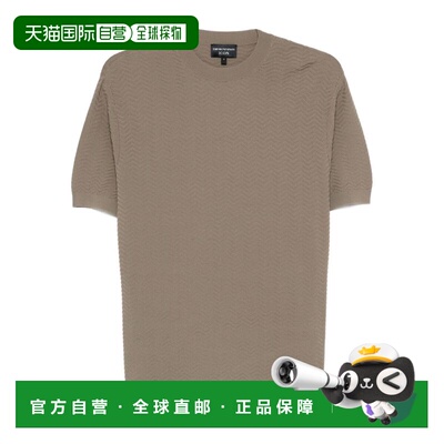 潮奢 Emporio Armani 安普里奥 阿玛尼 男士 针织T恤 EM004671AF2