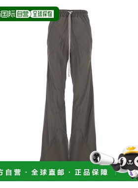 潮奢 rick owens 瑞克 欧文斯 女士 'Bias' 灰色松紧带束腰抽绳真