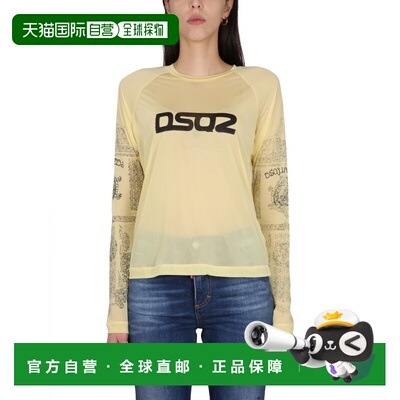 香港直邮DSQUARED2 女士T恤 S72GD0449S24492170 【付后1h可退】