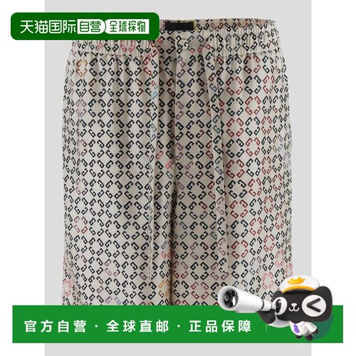 GIVENCHY 男士短裤 BM51KC15Z8960 SS2025 白色休闲裤
