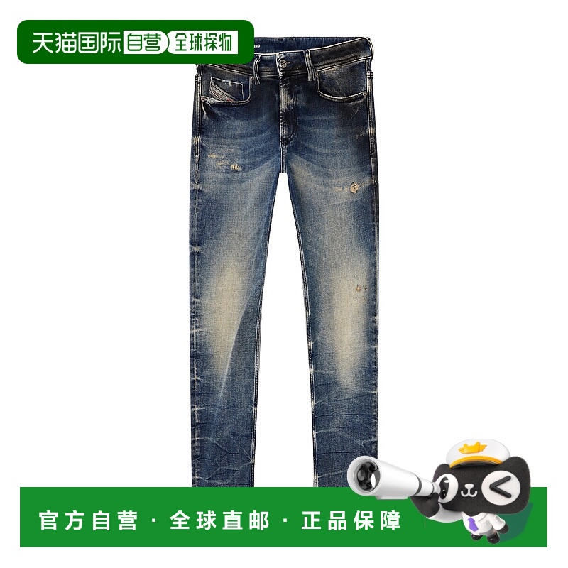 1h可退 DIESEL 男士牛仔裤 A0359409N1501 SS2026 灰色 1979 年款