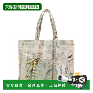 Studios Acne 艾克妮 男士 C10245 1h可退 徽标印花托特包 潮奢