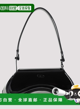 DIESEL 女士单肩包 X10221P6255HA881 AW2025 黑色 'Play Crossbo
