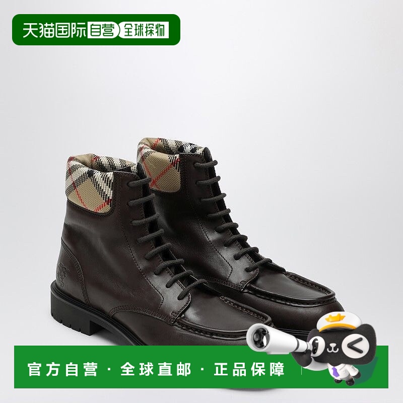 1h可退 BURBERRY 男士靴子 8115598167848C1905 AW2025 棕色