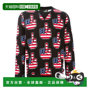 MOSCHINO SS2021 男士 M643800M35250011 黑色 针织毛衣 1h可退