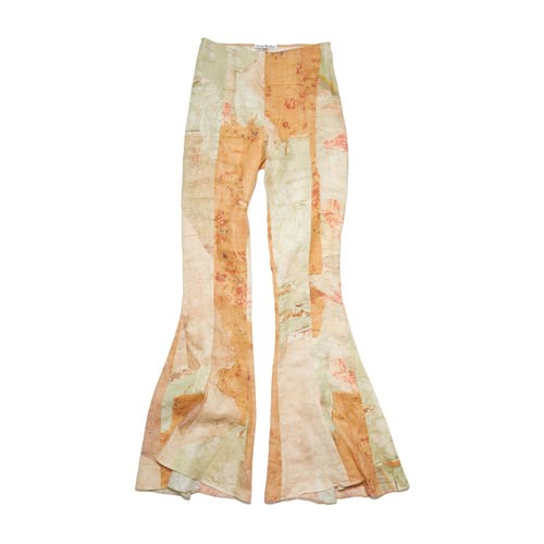 香港直邮ACNE STUDIOS 女士休闲裤 AK0573AM2 AW2022 花色 印花喇