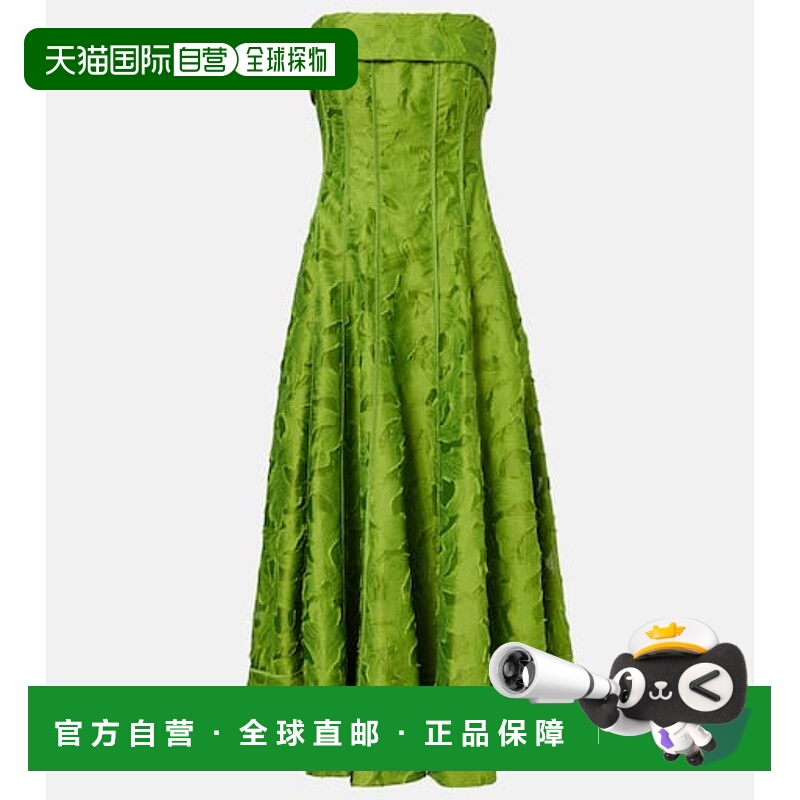 1h可退 潮奢 Simkhai 女士 Imogen 提花紧身束胸连衣裙