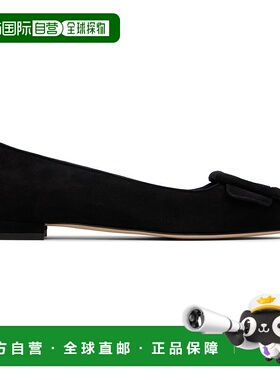 1h可退 潮奢 MANOLO BLAHNIK 莫罗 伯拉尼克 女士 黑色 Maysale P