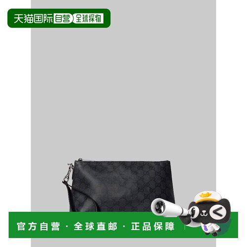 GUCCI 男士手拿包 876486FAF8A1000 CO 黑色 小号 【付后1h可退】
