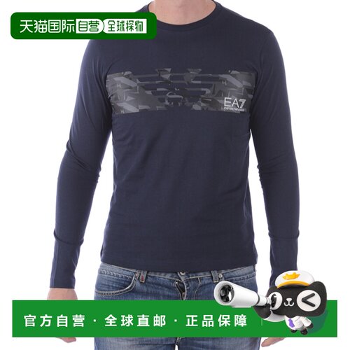 EA7 EMPORIO ARMANI 男士T恤 3ZPT47PJ30ZBLUE SS【付后1h可退】