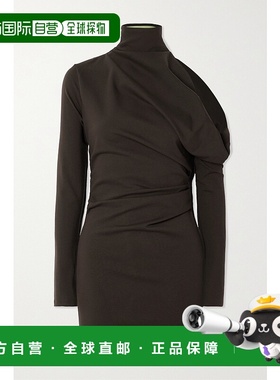 1h可退 潮奢 GAUGE81 女士 Teresa 不对称弹性针织迷你连衣裙 124