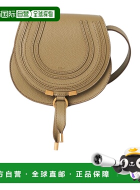 1h可退 CHLOÉ 女士斜挎包 C22AS680I3138I AW2024 棕色 徽标单肩