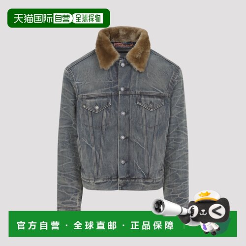 ACNE STUDIOS 男士夹克 B90899AUZ AW2026 蓝色 Cotton Jacket