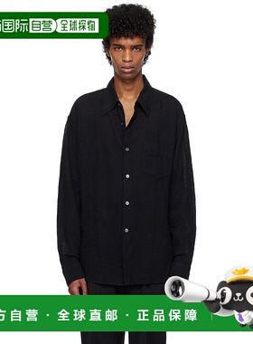 1h可退 潮奢 Our Legacy 男士 黑色 Coco 衬衫 M2222CB