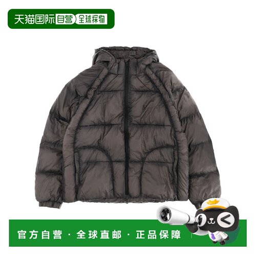 Represent 男士外套 MLM10012002 AW2025 黑色 连帽支付后1h可退