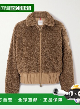 1h可退 潮奢 Moncler 盟可睐 女士 Coligny shell-trimmed 抓绒羽