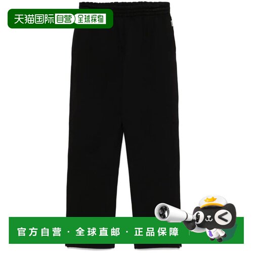 Represent 男士休闲裤 INM4672001 SS2026 黑色 褶支付后1h可退