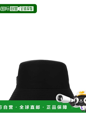 1h可退 潮奢 Prada 普拉达 男士 RE-NYLON 黑色帽子 2HC1372DMIF0