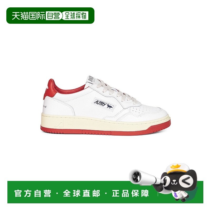 AUTRY 男士休闲鞋 AULMMKMK02WHTRED AW2025 白色