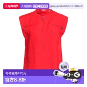 Burberry red红色 巴宝莉 潮奢 女士 上衣 舒适时尚