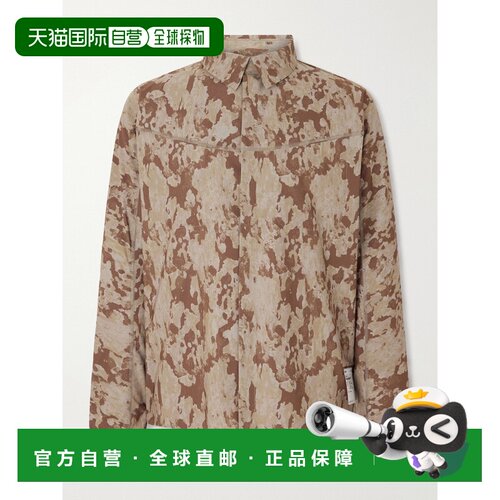Satisfy 男士 PeaceShell™ 河流印花衬衫 1114359G02