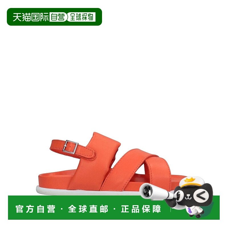 1h可退 潮奢 Inuikii 女童 凉鞋童鞋 orange橙色 舒适时尚