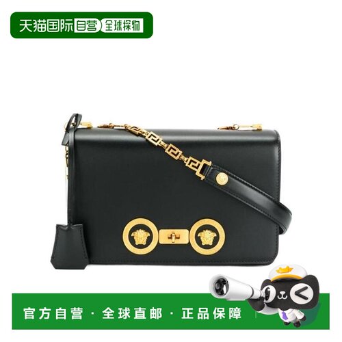 VERSACE 女士斜挎包 DBFG303DV2TK41OT SS2021 黑色单肩包手提包