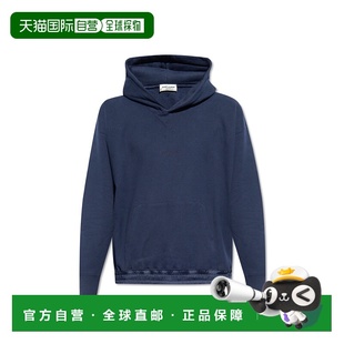 LAURENT 男士 773358Y36SW4140 蓝色卫衣 针织毛衣 SAINT