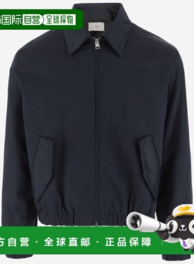 Ami Paris 男士夹克 HJK040CO01034011 SS2025 黑色