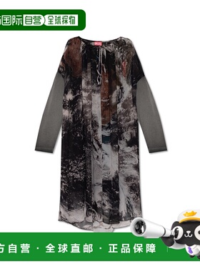 DIESEL 女士连衣裙 DLAVA115790AJAW9XXA AW2023 灰色