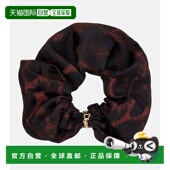 潮奢 女士 Saint 圣罗兰 印花真丝羊绒发束发圈 Laurent 1h可退