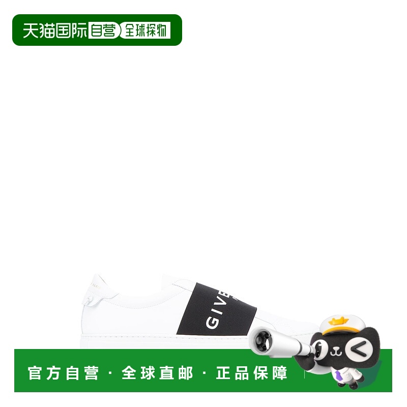 1h可退 GIVENCHY 男士运动鞋 BH0003H017116 AW2019 白色 徽标休