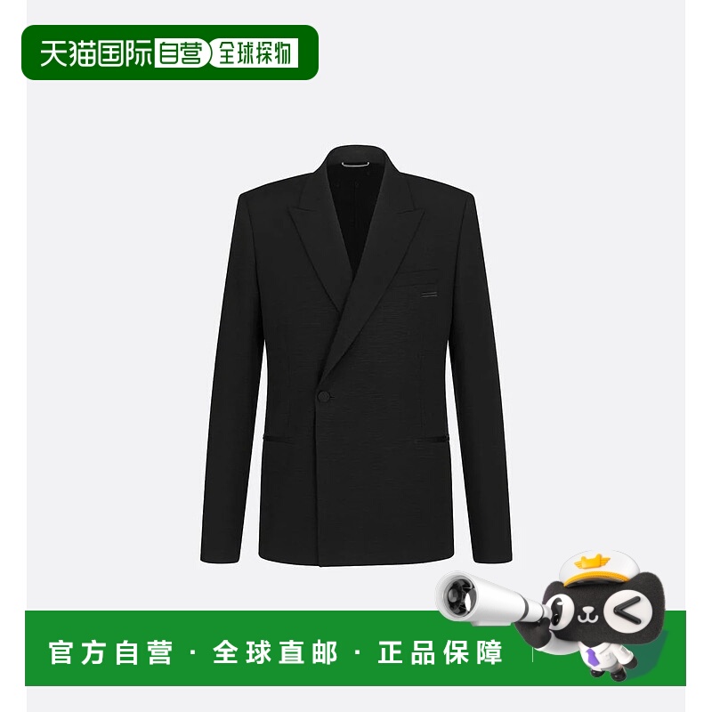 1h可退 DIOR 男士夹克 543C202A1010900BLACK AW2025 黑色