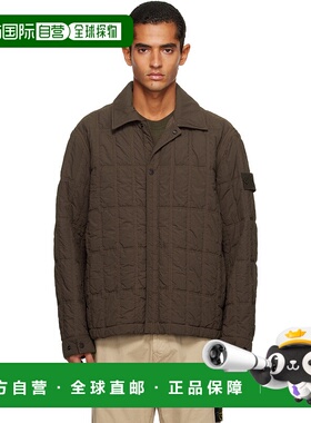 1h可退 潮奢 Stone Island 石头岛 男士 棕色 4100099 Nylon Smer