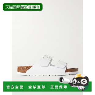 勃肯 Birkenstock 女士 Arizona 102 1h可退 金属感皮革凉鞋 潮奢