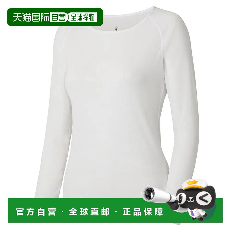 香港直邮mont-bell 女士户外T恤 1107690WT CO 白【付后1h可退】