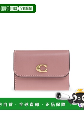 COACH 女士卡包 CZ1110B4PY SS2026 粉红色 Wallet with logo蔻驰