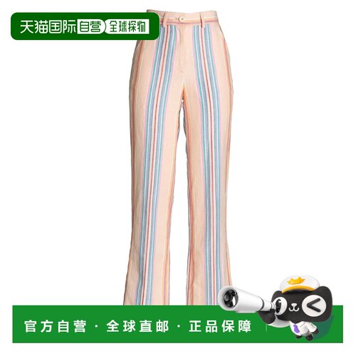 see by chloe 女士 休闲长裤 pink粉色 舒适时尚亚麻