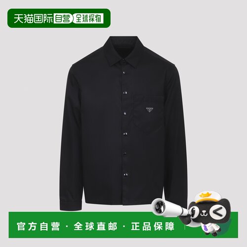 PRADA 男士衬衫 SC514SOOO1WQ8F0002 AW2026 黑色 Prada Re-Nylon