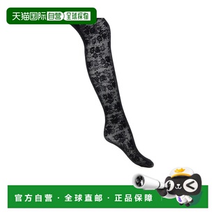 BKI05W9S50NO 女士袜子 AW2025 黑色 1h可退 花卉连裤 VALENTINO