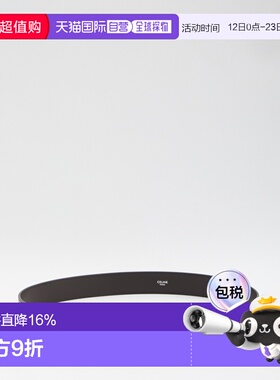CELINE 男士腰带 45BNG3ATV19UI AW2025 皮带 搭扣腰带棕色