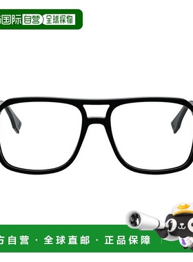 FENDI 女士眼镜 19DR5CX0A17103 AW2026 黑色 Fendi Ff Squared E