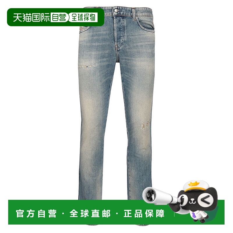1h可退 DIESEL 男士牛仔裤 A1579709N3401 SS2026 蓝色 5 POCKET