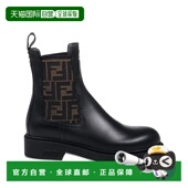 女士靴子 Black 8T8576A379F1TOG FENDI AW2025 黑色 leather Fen