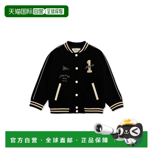 BONPOINT 男童夹克 W05BOUW000150076 AW2025 黑色