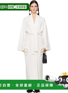 1h可退 潮奢 Moschino 莫斯奇诺 女士 灰白色 Breakfast Long 大