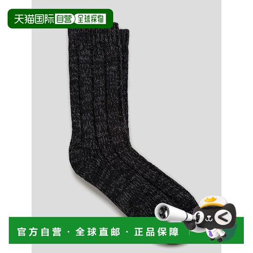 1h可退 BIRKENSTOCK 女士袜子 1002443 AW2025 黑色 Cotton Twist